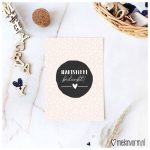 Hartstikke bedankt - Ansichtkaart