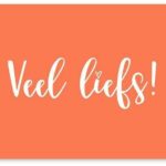 Veel Liefs - Kaartje