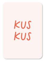 Kus Kus - Kaartje