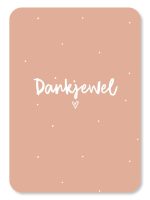 Dankjewel - Kaartje