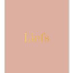 Liefs goud - Kaartje