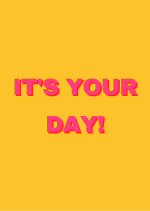 It's Your Day! - Kaartje - Afbeelding 2