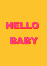 Hello Baby - Kaartje - Afbeelding 2