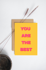 You are the best! - Kaartje