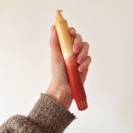 Dinerkaars Roodbruin / Goudgeel