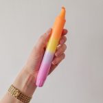 Dinerkaars Roze/Paars/Geel/Oranje