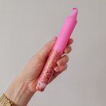 Dinerkaars Glitters Goud&Roze / Magenta