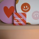 Forex tegeltje 10x10cm - Heerlie de Peerlie