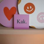 Forex tegeltje 10x10cm - KAK.