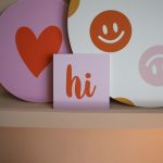 Forex tegeltje 10x10cm - HI