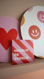 Forex tegeltje 10x10cm - Heerlie de Peerlie - Afbeelding 2