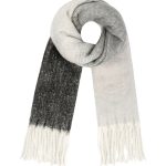 Sjaal Vlakken Zwart en Wit