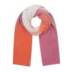 Sjaal Soft blend Roze en Oranje