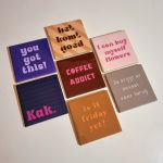 Tegeltjes met tekst - diverse soorten