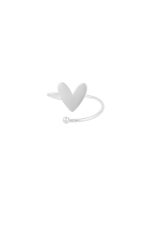 Verstelbare ring Big Heart - Afbeelding 2